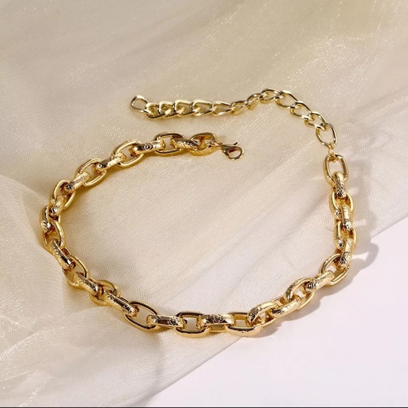 Necklace Women Goth Fashion Geometry Chocker - Picture 3 of 4